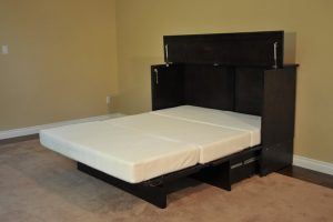 Park avenue cabinet bed with premium quality mattress.